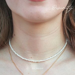 Mini Fresh Water Pearl Necklace.